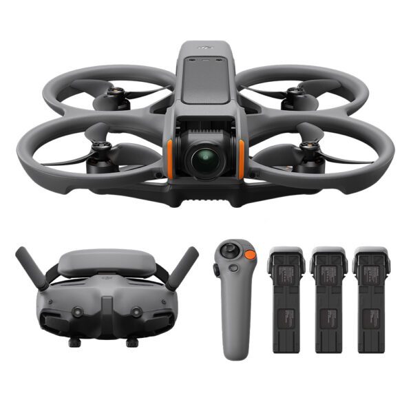 DRONE DJI AVATA 2 + FLYMORE COMBO - DRONE+3 BATERIAS+DJI RC MOTION 3+DJI GOOGLES 3