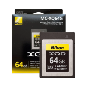 """NIKON 64GB XQD MEMORY CARD""