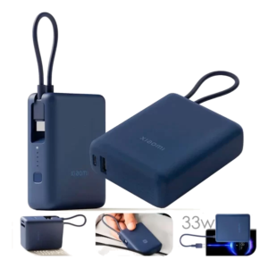 """Xiaomi Power Bank BHR9341GL 10000mAh 33W Carga Rapida""