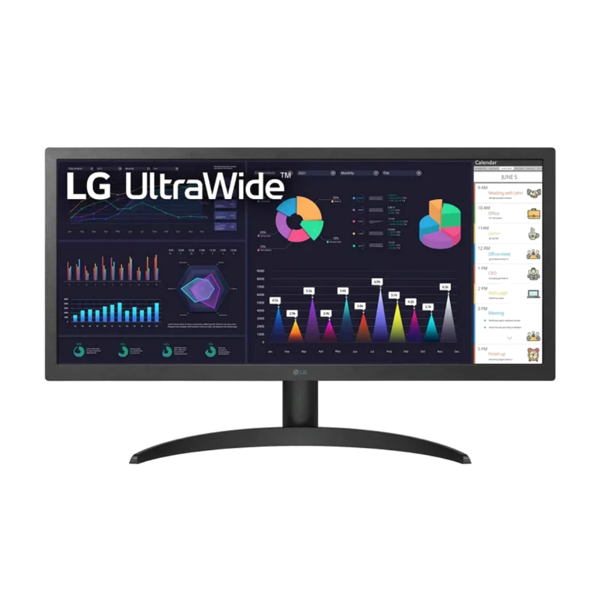 MONITOR LG 26 ULTRAWIDE 26WQ500-B WFHD NARROW BEZEL (II) (7952)