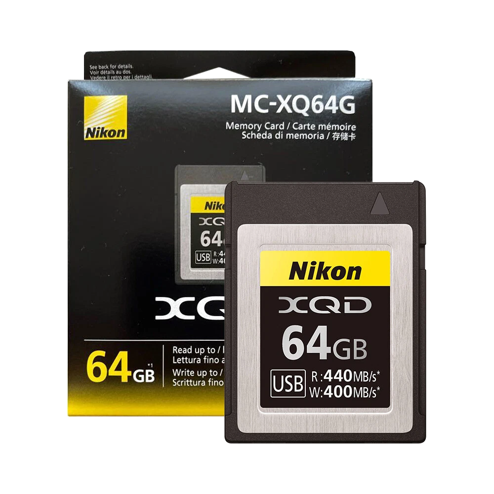 NIKON 64GB XQD MEMORY CARD