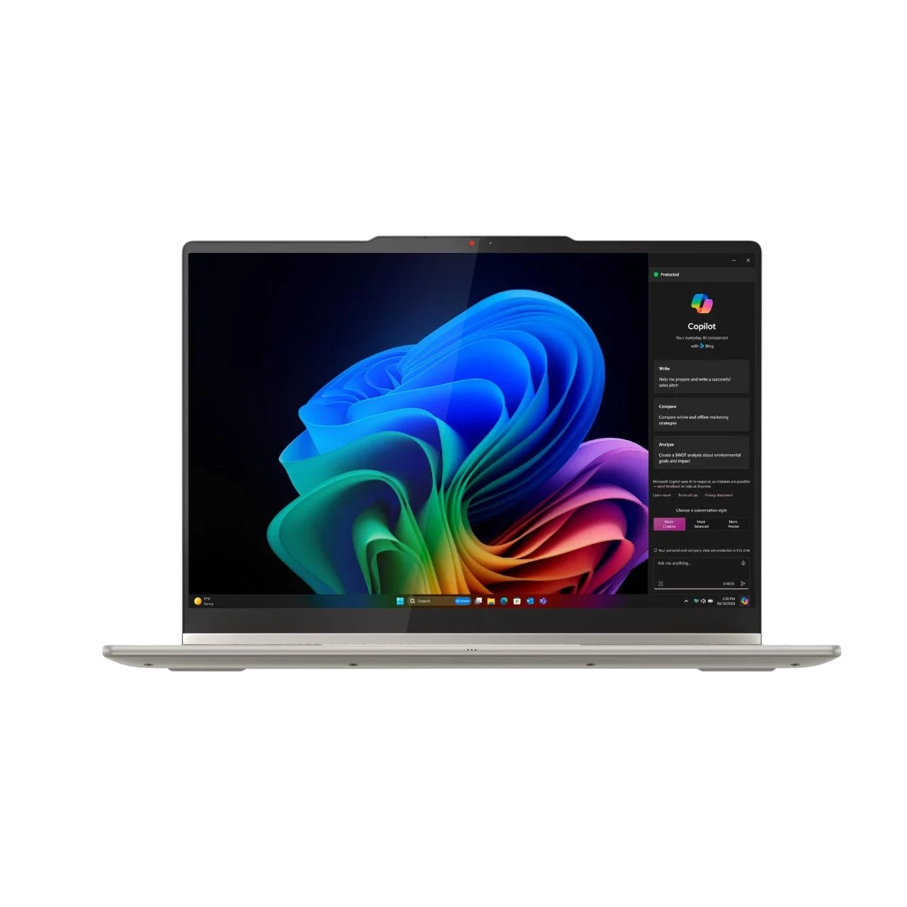 "Notebook Lenovo YOGA 2 en 1 14AKP10 14""OLED WUXGA AMD R7 AI 350 32GB 7500MHZ 1TB NVME TACTIL CON LAPIZ LENOVO YOGA W11H (5117)