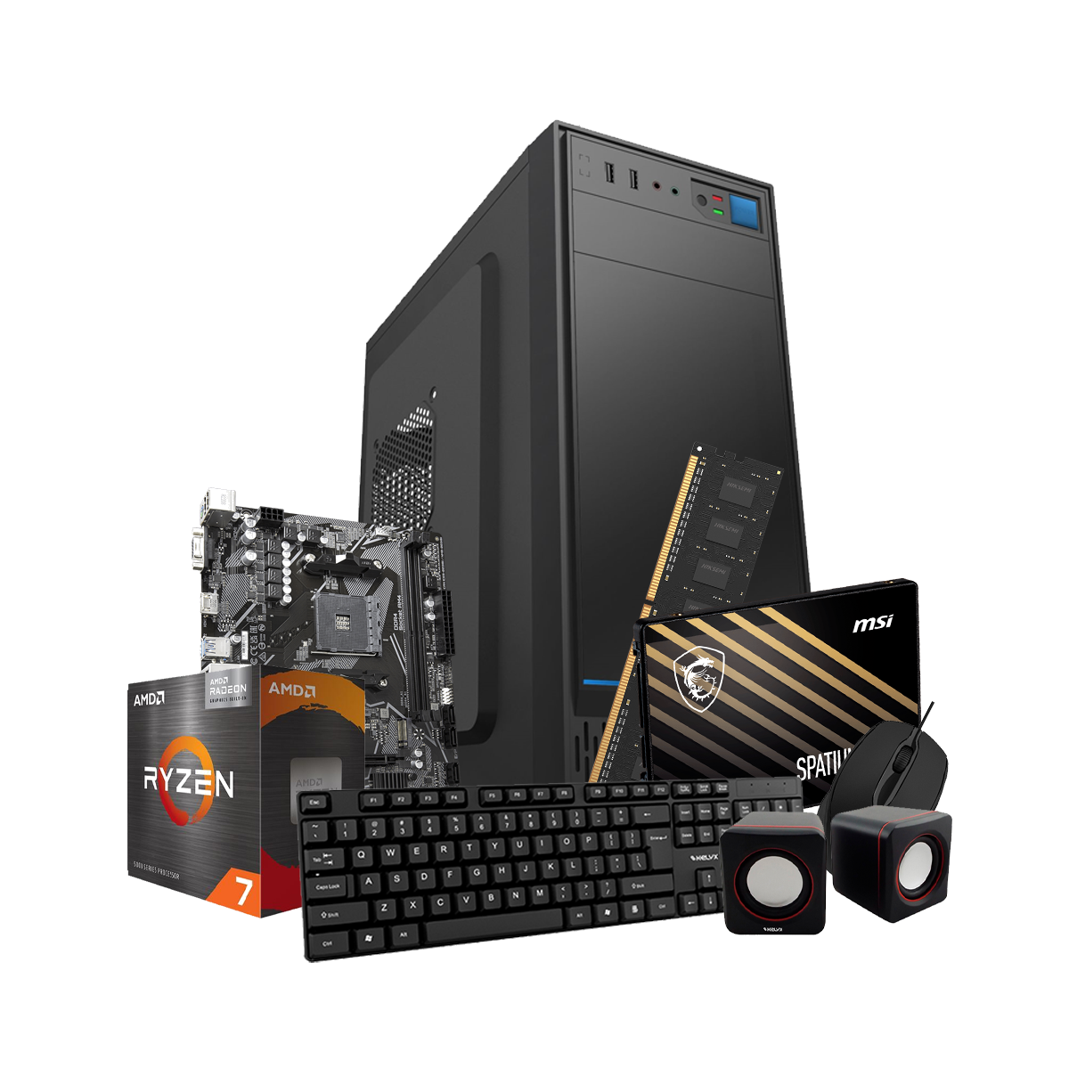 Pc Kelyx AMD Ryzen 7-5700G 16G SSD 480Gb (GIGA)