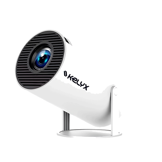 Proyector Kelyx 720P 2Gb+8Gb 180 lumenes Bluetooth/WiFi Android Blanco (7602)
