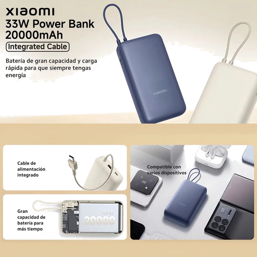 Xiaomi 33W Power Bank 20000 MAh