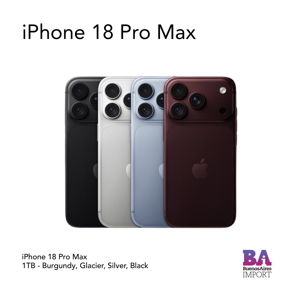 IPHONE 18 PRO MAX 1TB